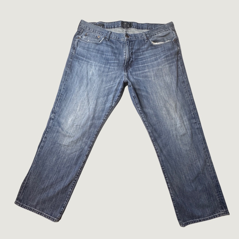 Lucky Brand Jeans Mens 40x30 (41x28) 361 Vintage Straight Blue Medium Wash Denim